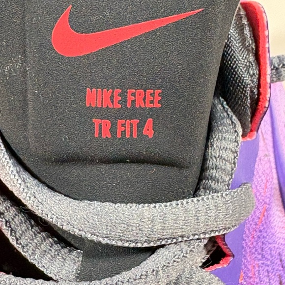 Nike Free TR Fit 4 Women's Galaxy Purple/Pink Running Shoes (629832-101) SZ 10 - Picture 9 of 12